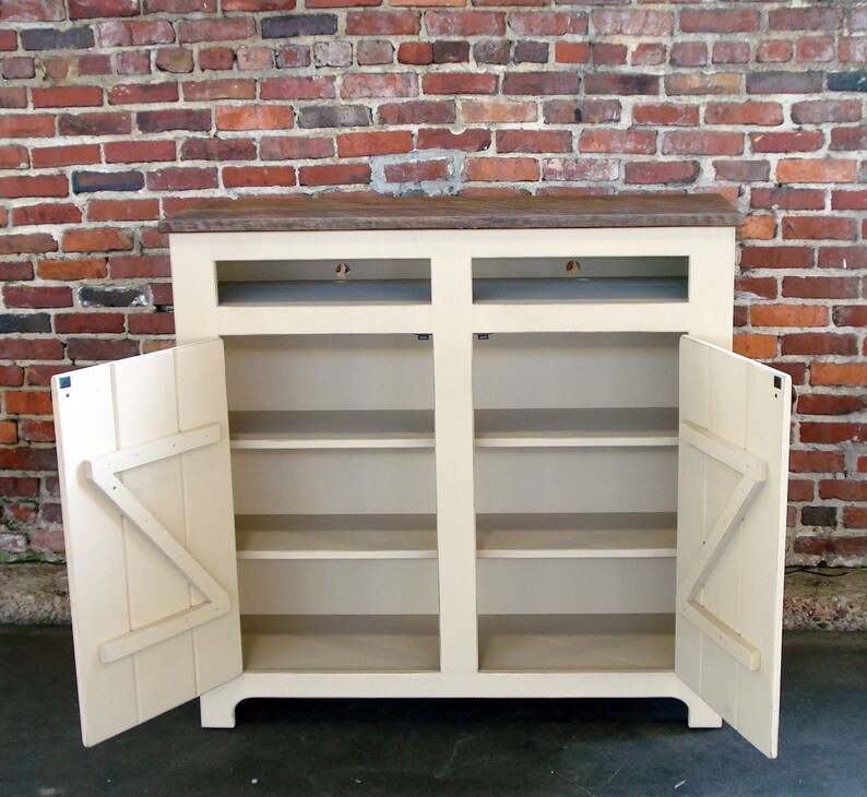 Entertainment Center Media Console Etsy Furniture Rustic TV Etsy