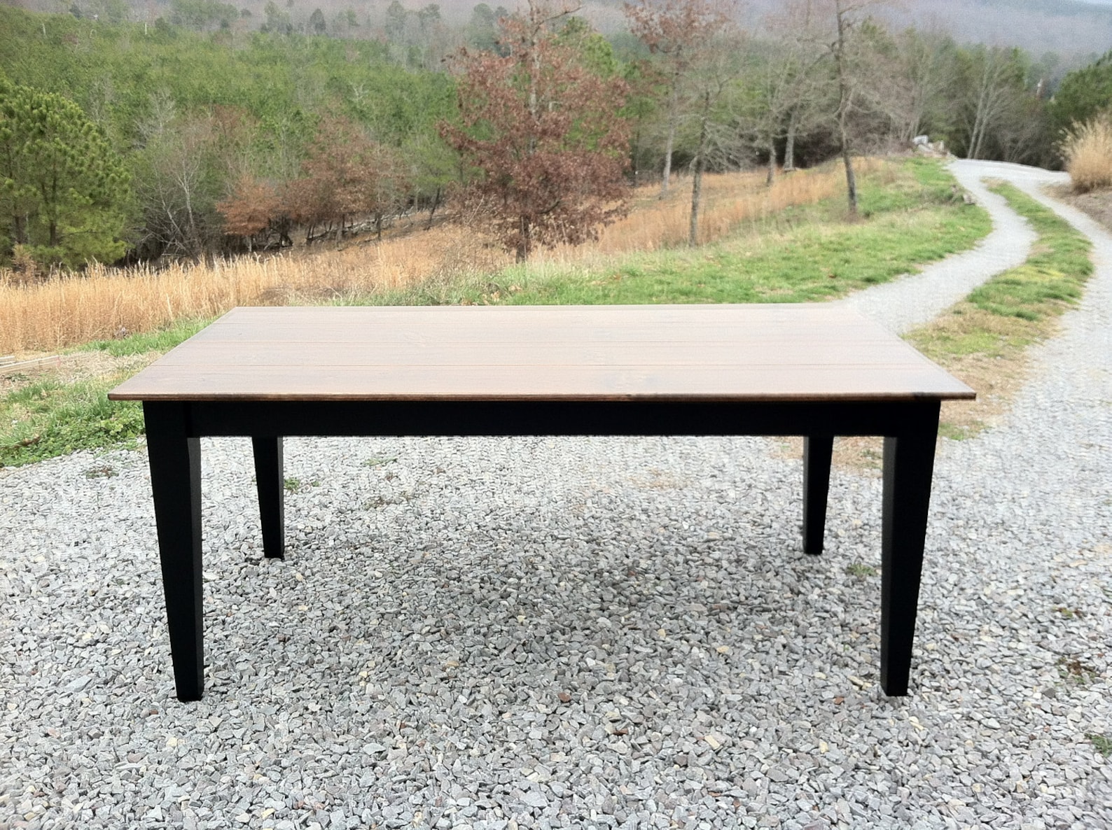 Farmhouse Style Table Etsy Farm Tables Farm Tables Rustic Etsy