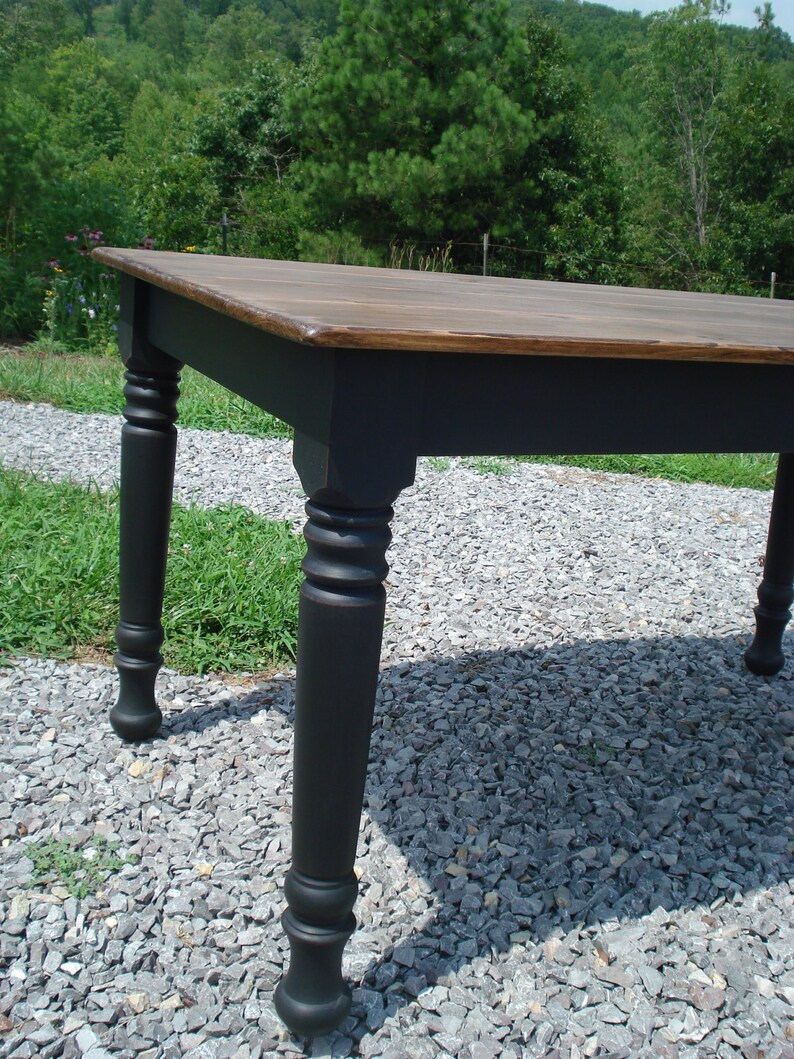 Dining Room Table Farmhouse Style Table Etsy Farm Tables Etsy