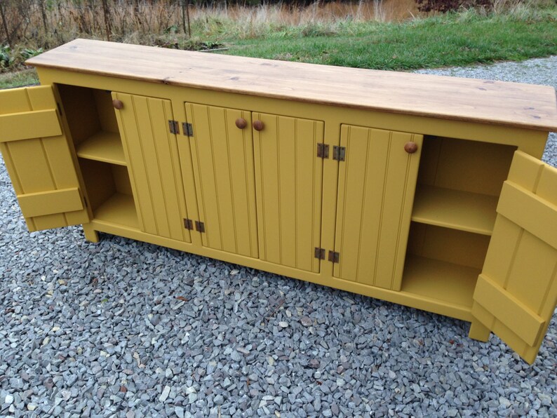 Painted Sideboard Pantry Ideas Buffet Foyer Table Entryway - Etsy