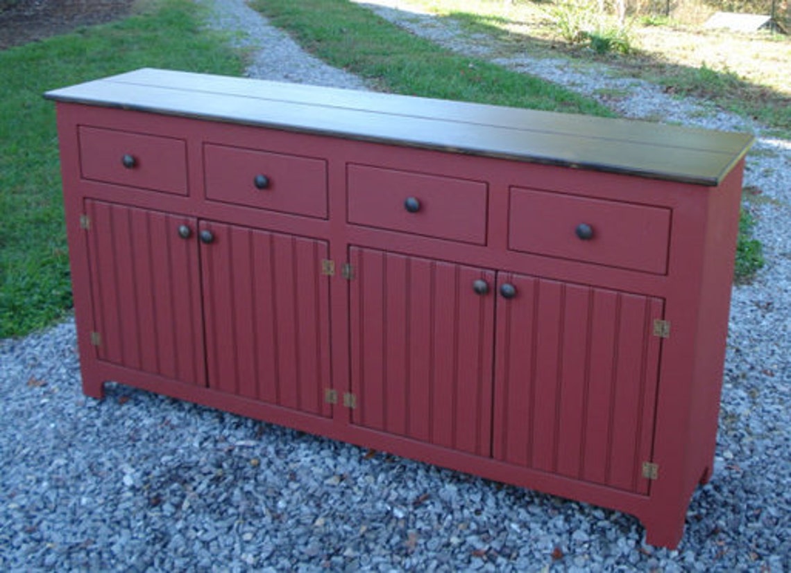 Sideboards with Drawers Buffets Kitchen Buffet Etsy Etsy