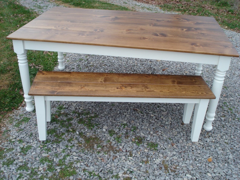 Rustic Farm Table Etsy Furniture Farm Tables on Etsy Etsy