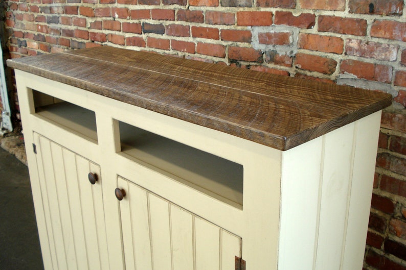 Entertainment Center Media Console Etsy Furniture Rustic TV Etsy