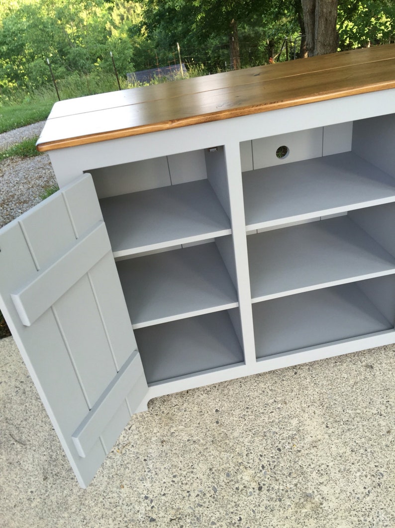 Custom Media Console Customized TV Stand KK Furniture Etsy