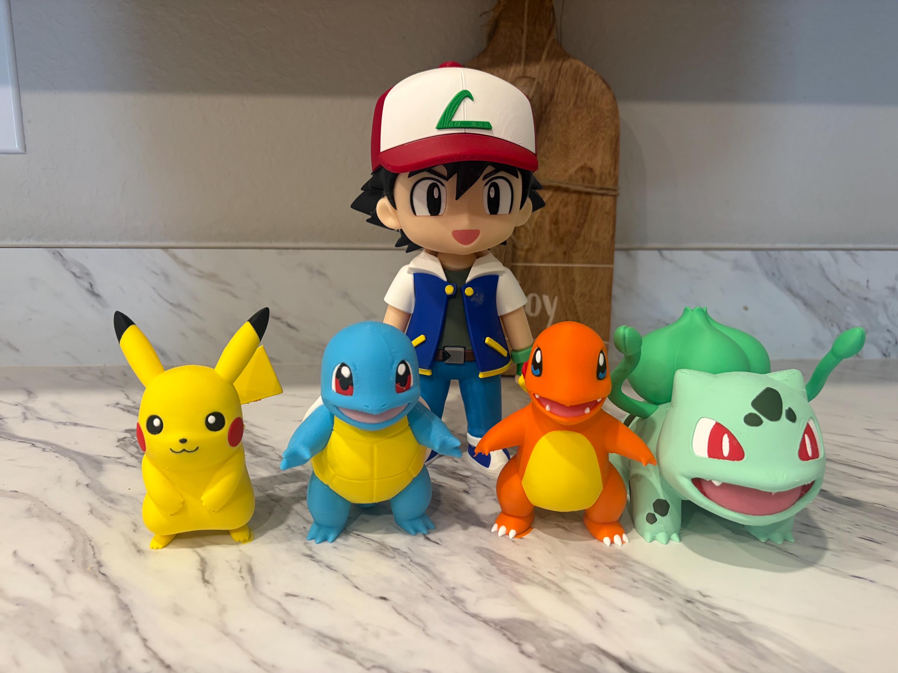 Ash Pikachu Action Figures - Etsy