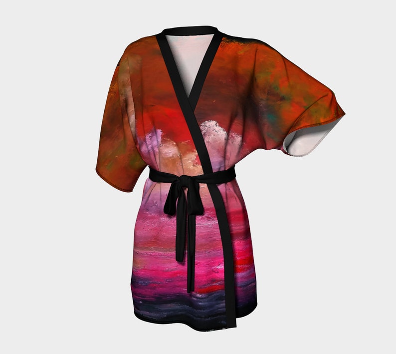 Art Kimono Robe 2