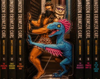 Dungeon Crawler Carl Acrylic Bookend Standee