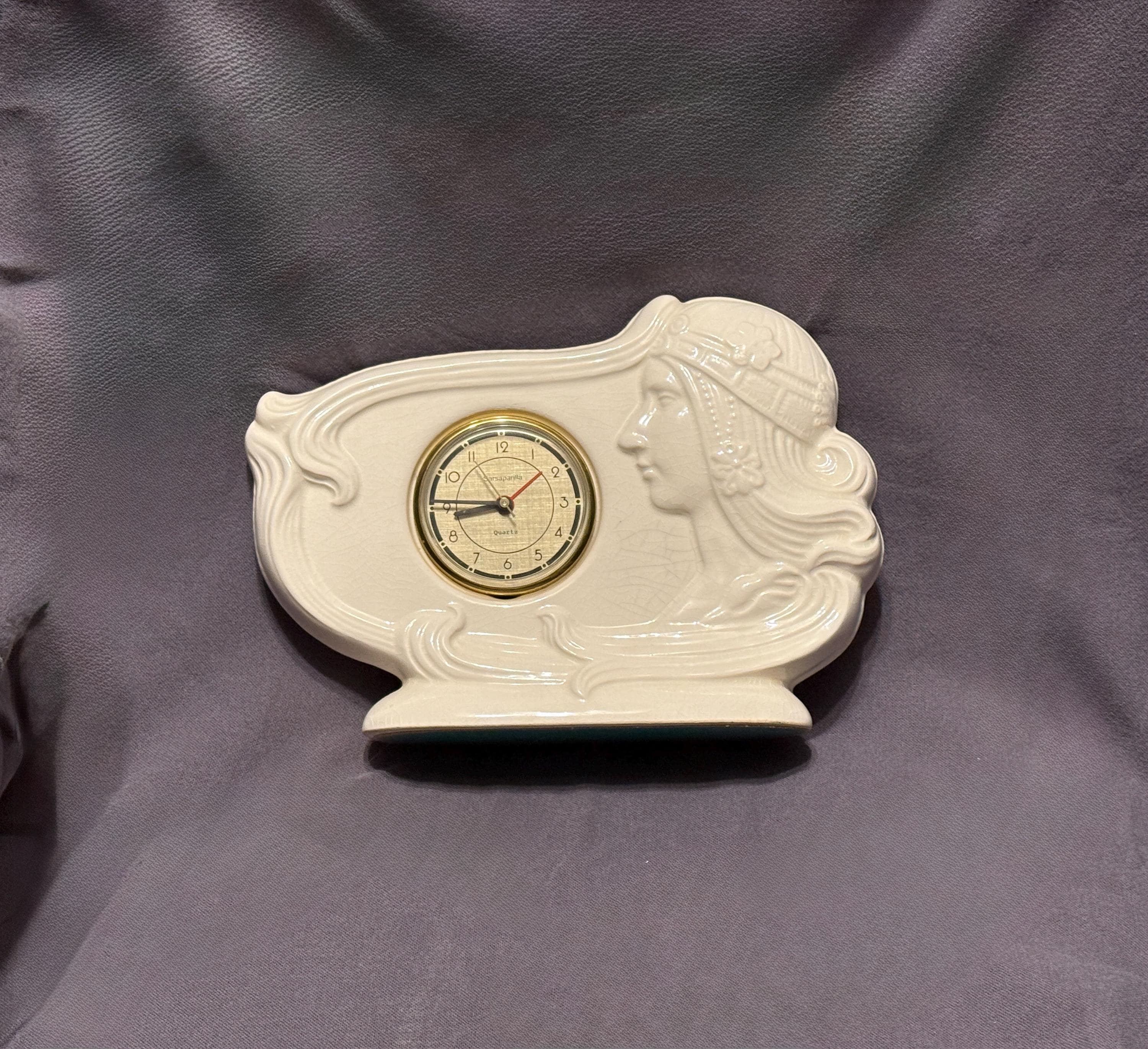 Sarsaparilla Clock - Etsy