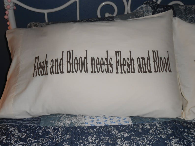 Flesh and Blood Couples Pillowcases