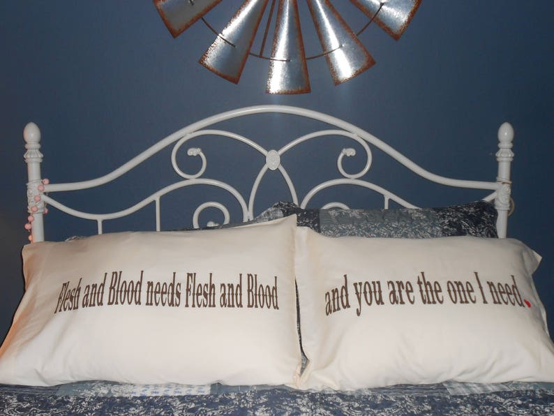 Flesh and Blood Couples Pillowcases
