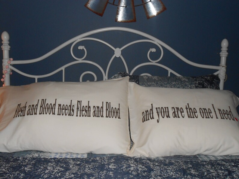 Flesh and Blood Couples Pillowcases
