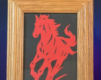 Horse, handmade, children gift, decorative art