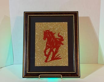 Running Horse Papercraft Art – Ma Dao Cheng Gong, Lunar New Year Decor