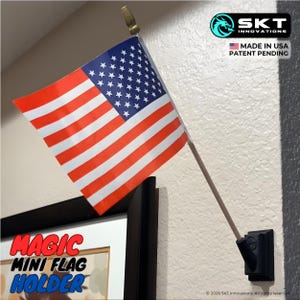 Magnetic Mini Flag Holder - FlagPal