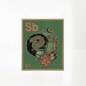 Element 051 - Antimon: Faraos flamma