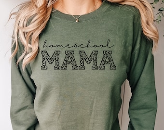 Homeschool Mama Sweatshirt, Homeschool Mama Gift, Homeschool Shirt, Homeschool Mom Shirt, Homeschool Gift, Christian Homeschool Shirt