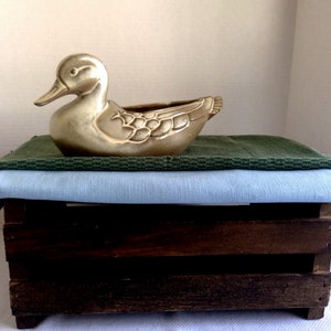 Frankhoma Mallard/Duck Small Planter/Decoration Red Clay 208A image 1