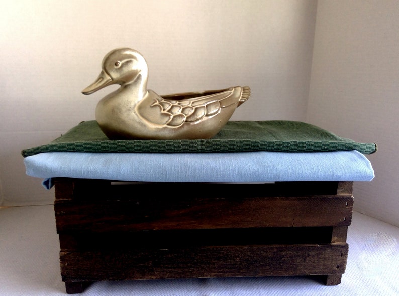 Frankhoma Mallard/Duck Small Planter/Decoration Red Clay 208A image 1