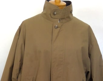 London Fog Men's Jacket Limited Edition Tan With Zip Out Lining Size L REG