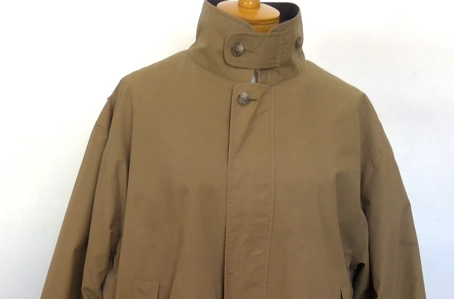 London Fog Men's Jacket Limited Edition Tan With Zip Out Lining