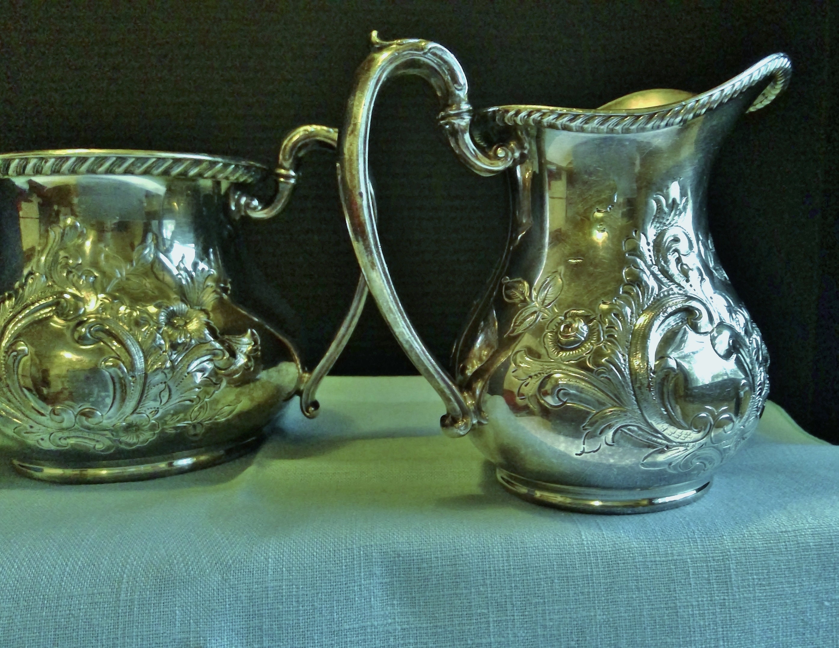 Friedman Silver Co】 ライオンのサモワール 小型サーバー Friedman