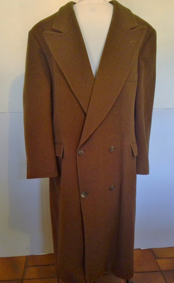 Calvin Klein Mens Wool  Long Coat  Large (mark do… - image 9