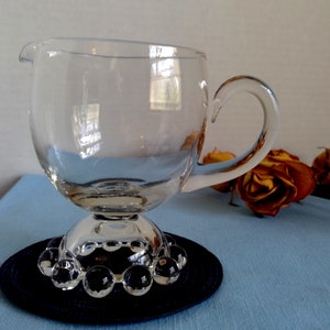 Candlewick Imperial Glass Very Rare Open Handled Creamer