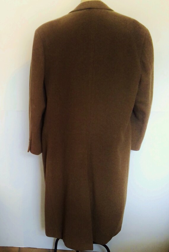 Calvin Klein Mens Wool  Long Coat  Large (mark do… - image 2