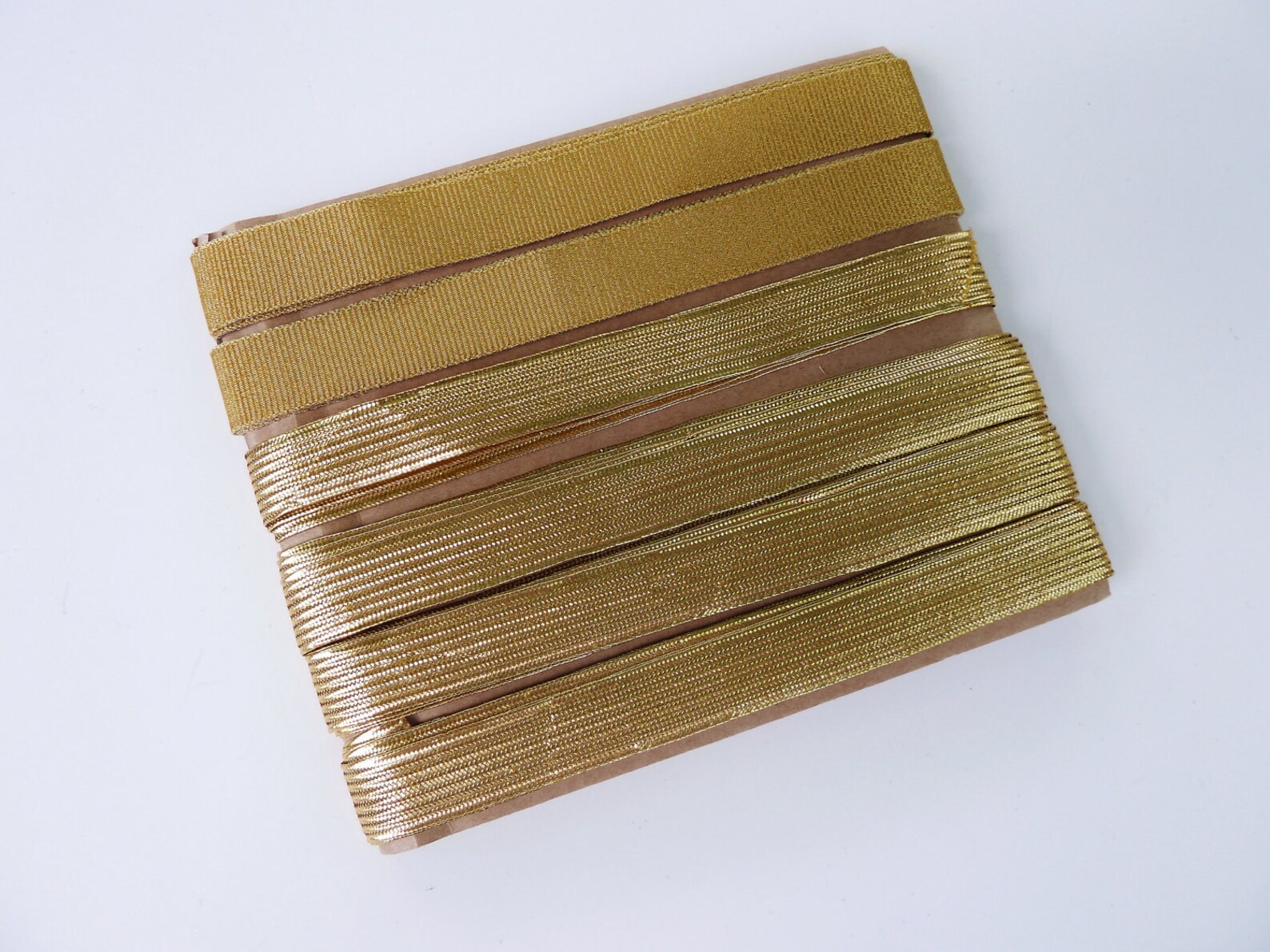 Gold Metallic Non Stretch Costume Tape and Matching Ribbon Etsy