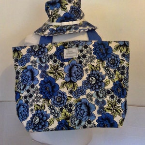 LU LU GUINESS Tote Bolso / Sombrero a juego Vintage