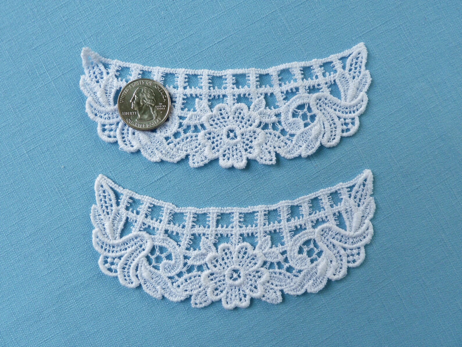 White Applique