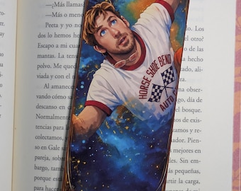 Project Hail Mary bookmark, sci-fi space fanart, astronaut bookmark, book accessories, science Fiction gift, book decor
