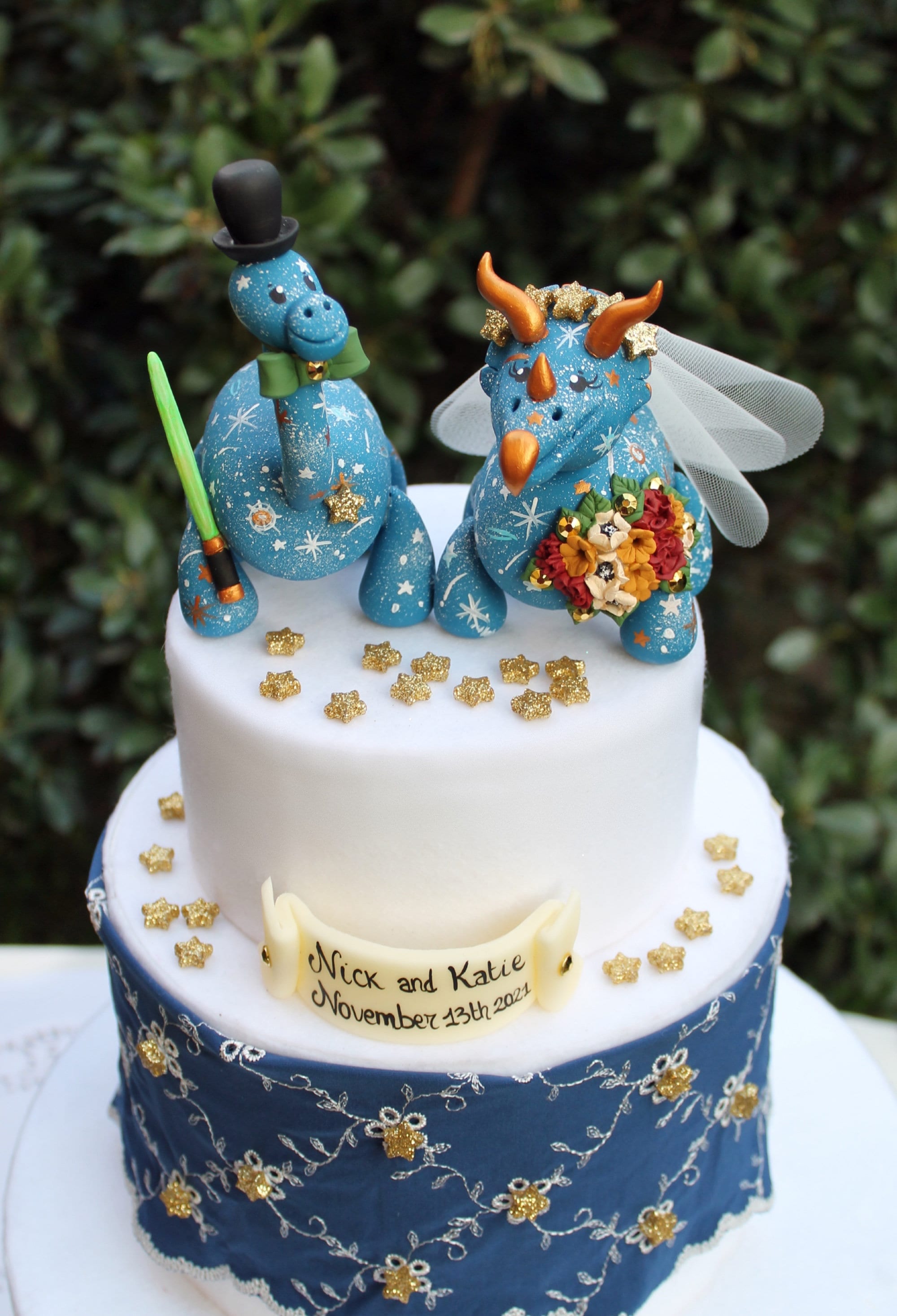 Written In The Stars Romantic Moon and Stars Wedding Cake Topper  68180033119 | eBay