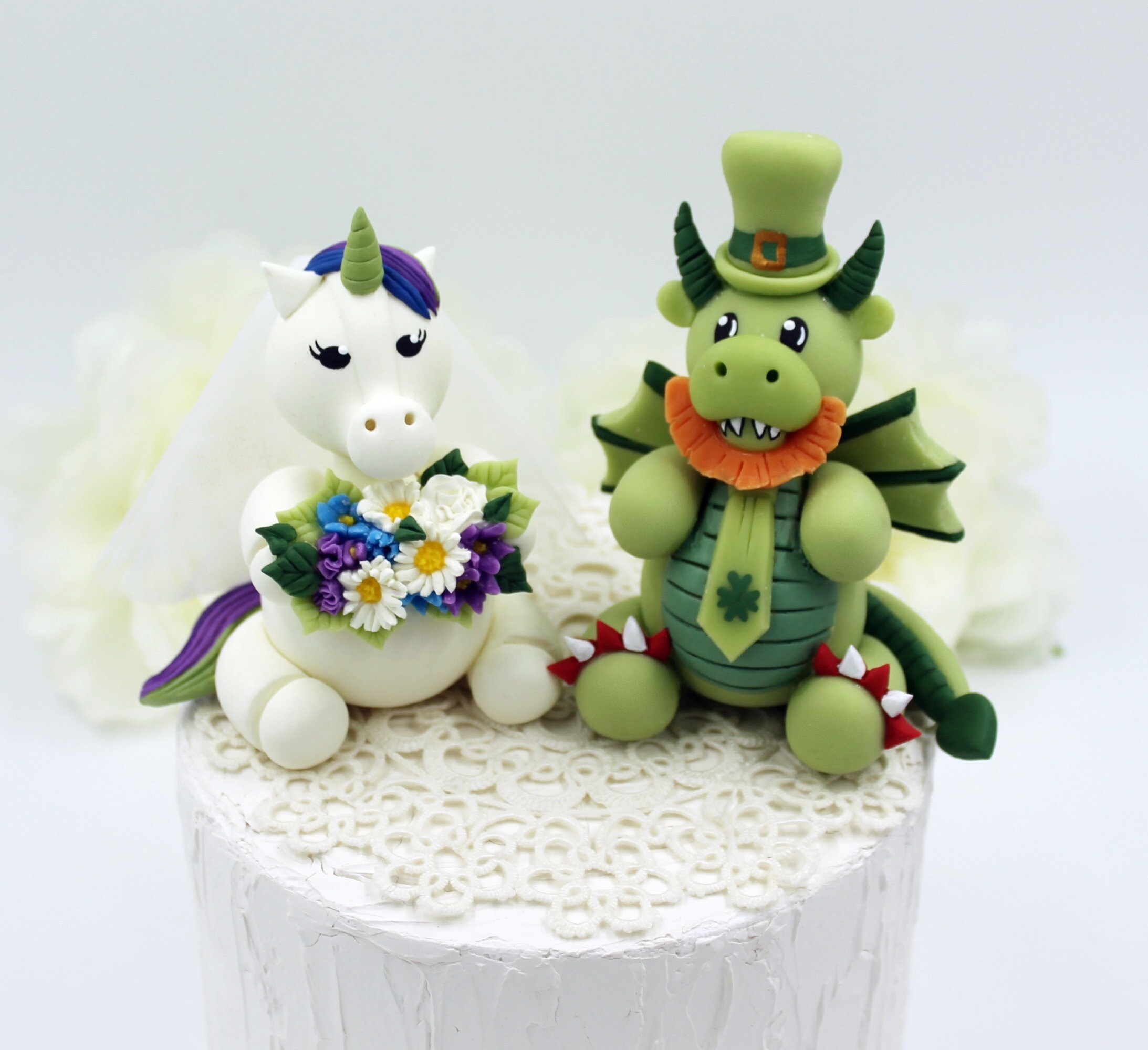 Unicorn and Horse Wedding Cake Topper - Archie McPhee & Co.