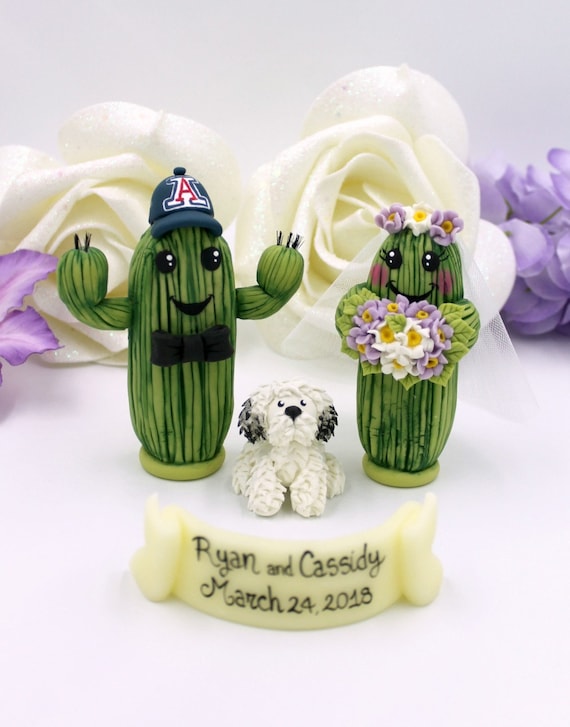 Kaktus Cake Topper, Kaktus Tortendeko, Kakteen Hochzeit, Braut und  Brutigam, Sukkulenten Cake Topper, Ultra Violet Hochzeit, Saguaro Kaktus -  Etsy sterreich