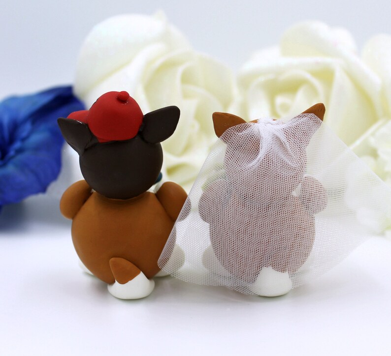 Wedding Cake Topper Gifts Dog Cake Topper Bride Etsy