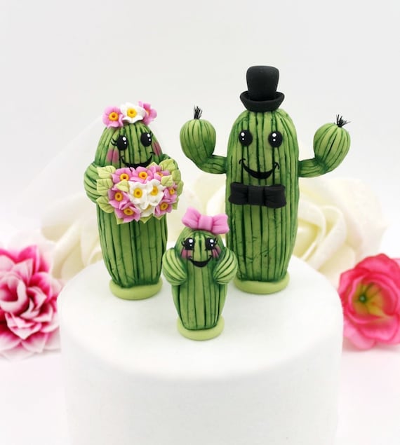 Dcoration de gteau de mariage succulente, dcoration de gteau bohme  rustique cactus cactus, mariage boho botanique succulent du dsert de  l'Arizona - Etsy Canada
