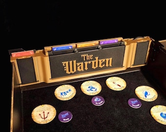 Blood on the Clocktower BOTC The Warden Accessoire-Organizer für Geschichtenerzähler