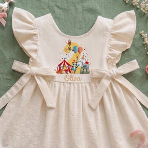 party animal birthday dress Two Year Tulle Red Formal Dress A-Line brunch outfit party photos Color:Frost & Mist