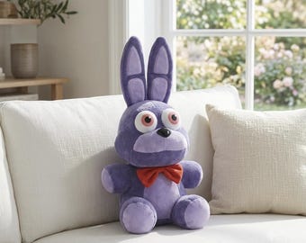 Peluche di Bonnie - Five Nights at Freddy's 2 Animal, Blue Bunny Gamer Merch (18 cm)