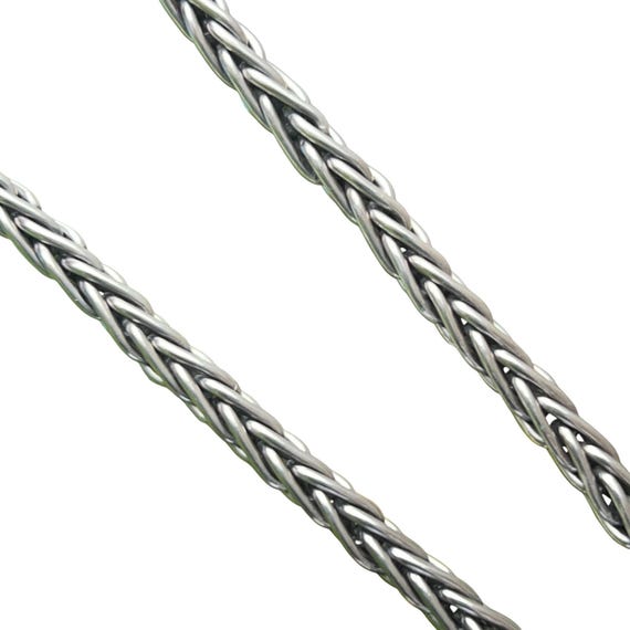 Vintage Chunky Solid Sterling Silver Snaffle Bit … - image 10