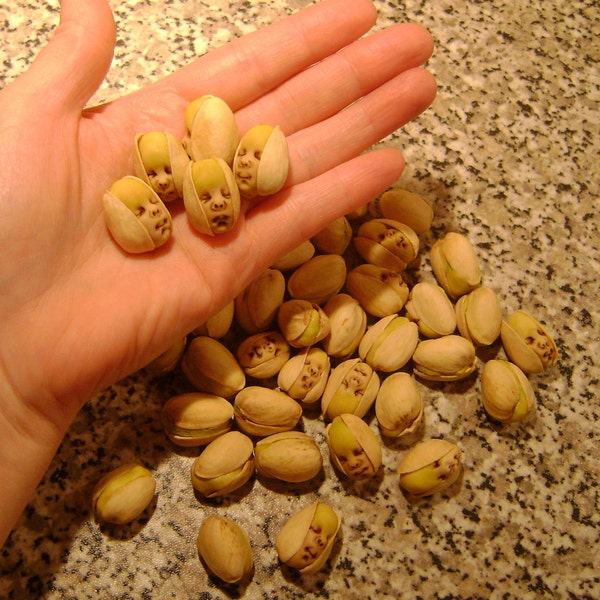 6 pistachio earrings for Deb. Please do not purchase unless you are DEB. Thank you.