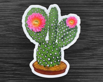 Skull Cactus Sticker