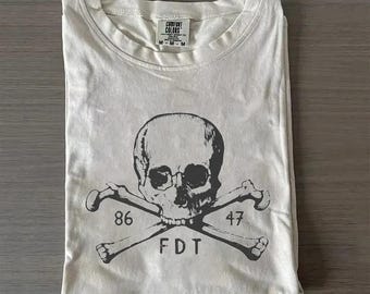 Vintage Skull Graphic Tee, Gothic Punk Streetwear Unisex T-Shirt