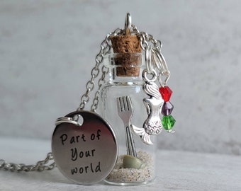 Part of Your World - Little Mermaid Treasures Necklace