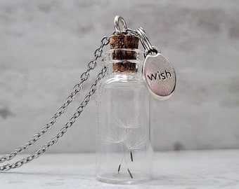 Dandelion Seed Wish Necklace