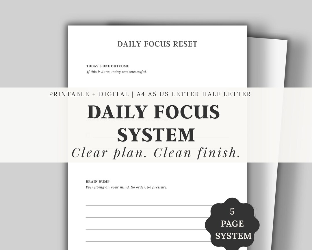 Daily Planner PDF | Time Blocking | Productivity Planner | Goodnotes ...