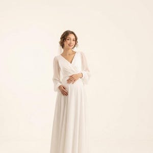 Casual Wedding Dress Pregnant - Etsy