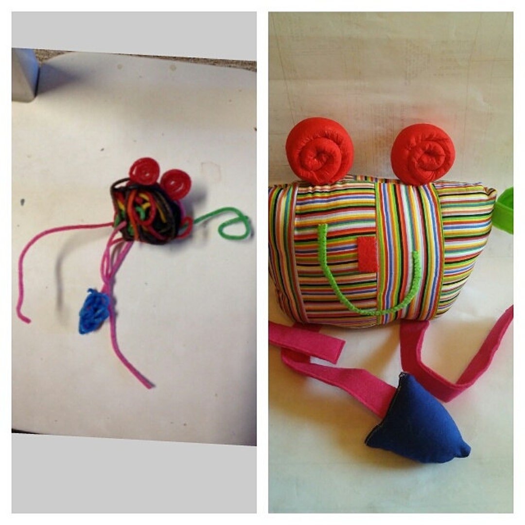 Custom Made Children's Drawing to Plush Toy Handmade Doll Etsy