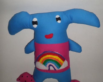 Custom made Children's Drawing to Plush Doll, Handmade Doll or Stuffed Animal from Photo or Drawing